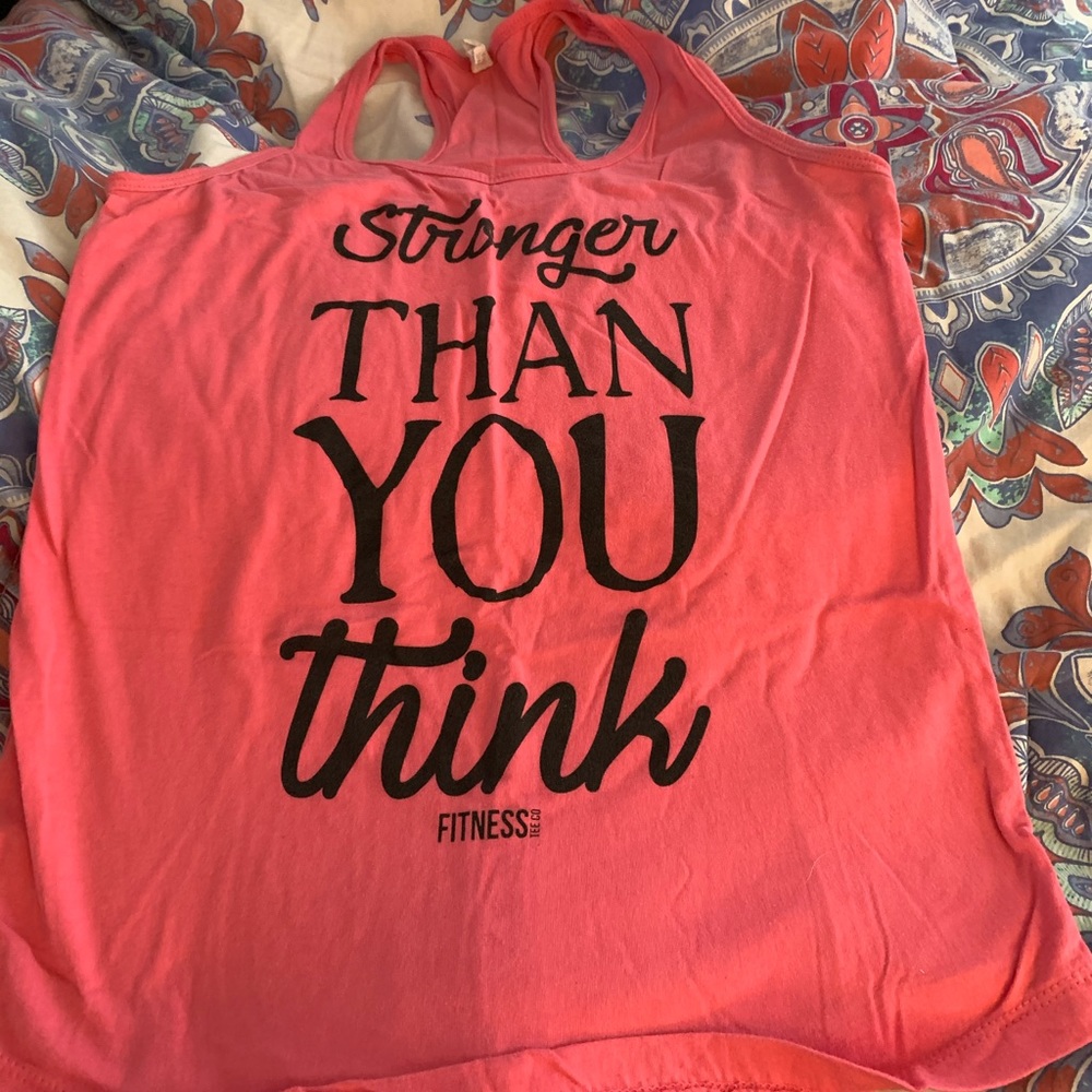 Fitness tee tanks